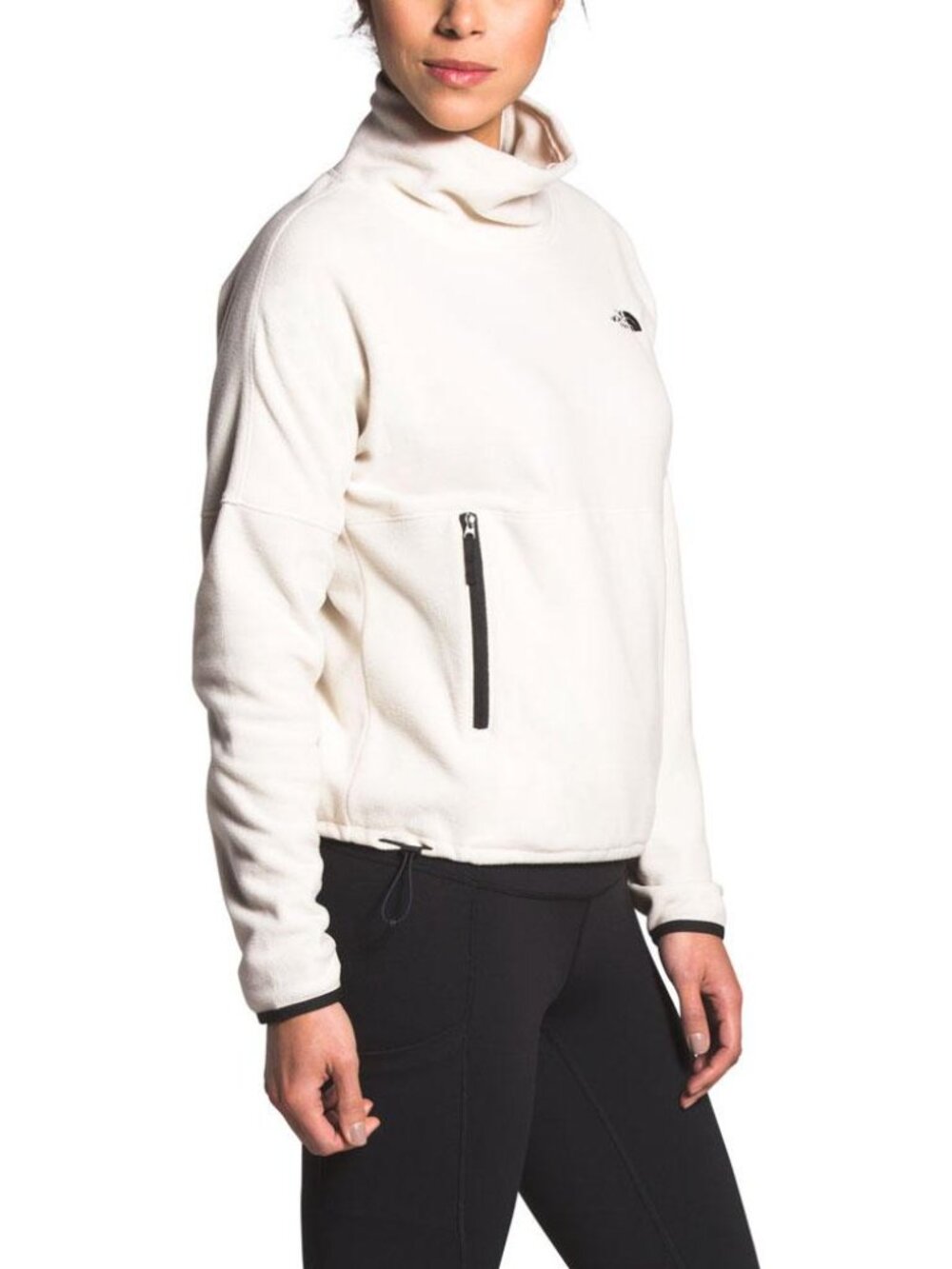 The North Face TKA Glacier Funnel-Neck Pullover Fleece Top SIZE: M
